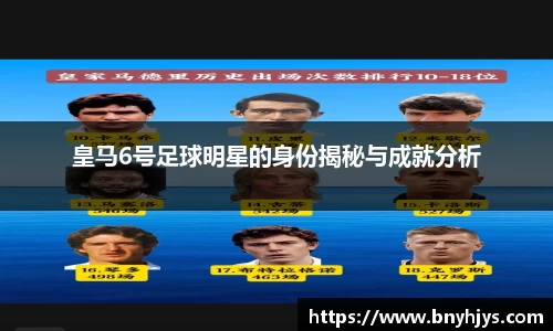 皇马6号足球明星的身份揭秘与成就分析